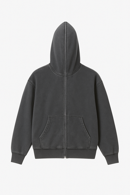 Oversized Full Zip Up